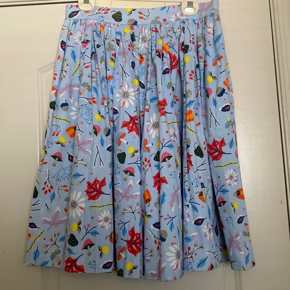 Pinup couture dapper say first frost spring skirt